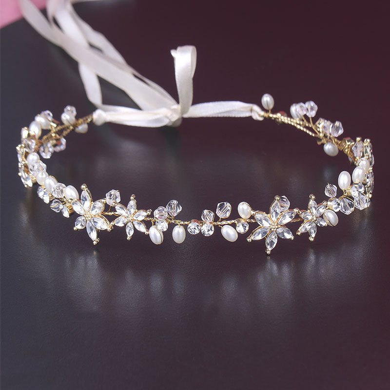 Bridal Handmade Accessories, Alloy Rhinestone Headband