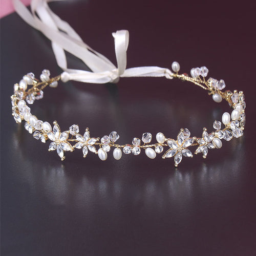 Bridal Handmade Accessories, Alloy Rhinestone Headband