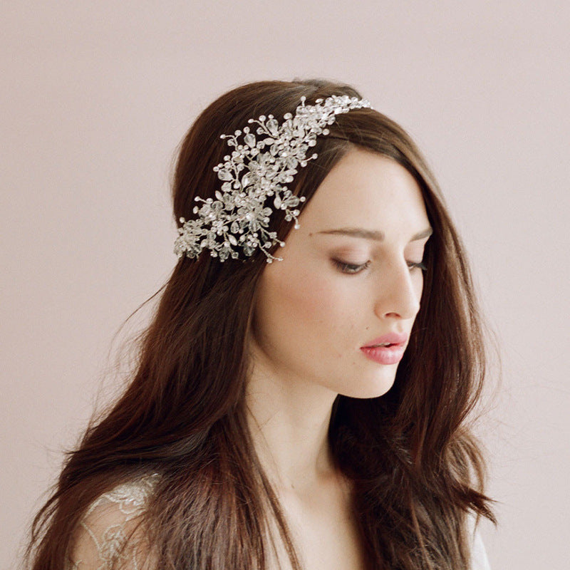 Elegant Crystal Bride Headpiece for Weddings