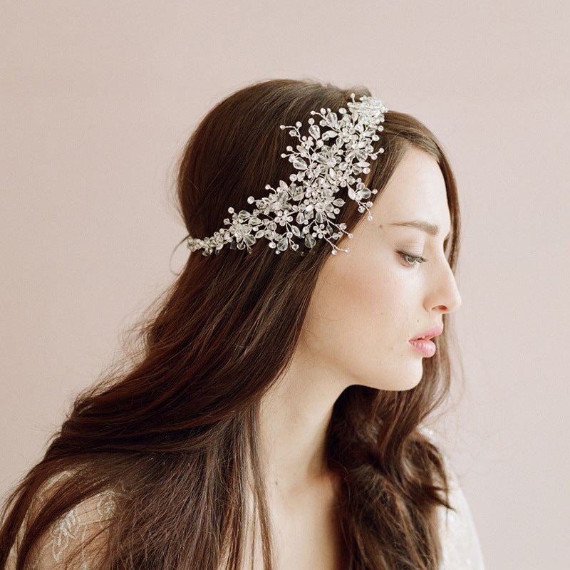 Elegant Crystal Bride Headpiece for Weddings