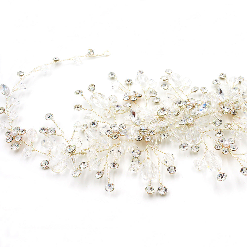 Elegant Crystal Bride Headpiece for Weddings